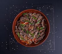 Удон с говядиной