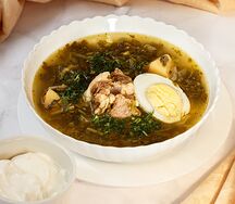 Борщ зеленый