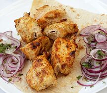 Шашлык из куриной грудки