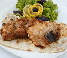 Сом на углях