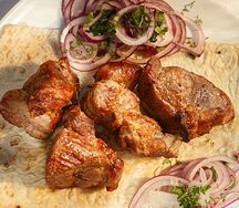 Шашлык из cвинoй мякоти