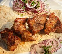 Шашлык из cвинoй шеи