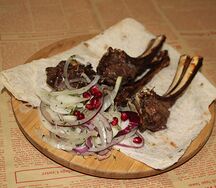 Антрекот из баранины