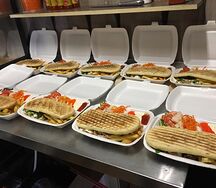 Гиро на тарелке