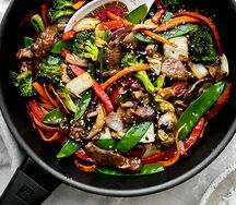 Вок с овощами