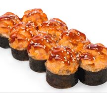 Запеченный с лососем