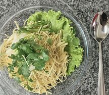 Салат из ганьдоуфу №20