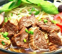 Рамен с бульоном из говядины