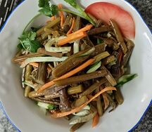 27 Салат с папоротником