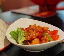 Ф8. Филе карпа в кляре в соевом соусе