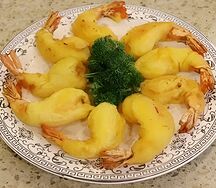 Королевские креветки в кляре