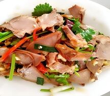 25 Салат с языком