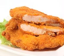 Куриное филе в сухарях