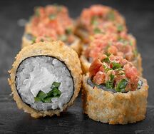 Темпура с тунцом мини