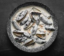 Мидии в трюфельном соусе