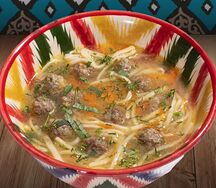 Суп фрикадельковый