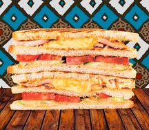 Фирменный сэндвич Махалля с ветчиной