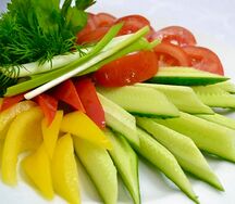 Нарезка овощная