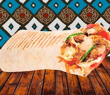 Шаурма по-чайхански с курицей