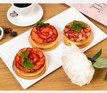 Тарт с клубникой