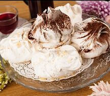 Безе с какао