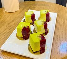 Мусс Вишня-фисташка