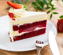 Пирожное Красный бархат