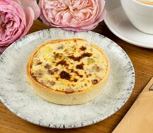 Киш с уткой и цукини