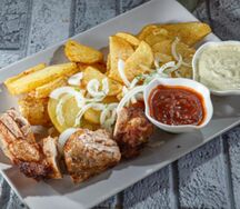 Шашлык из свинины порция