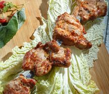 Шашлык из cвинoй шеи