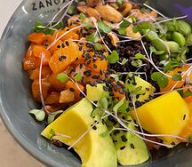 Поке боул с лососем