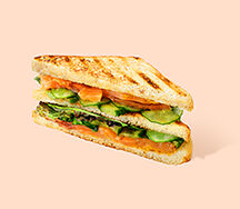 Сэндвич с лососем