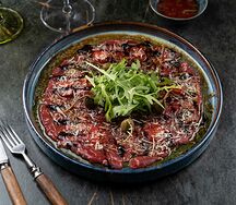 Карпаччо из мраморной телятины