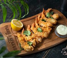 Креветки в темпуре