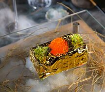 Салат Оливье Золотая лихорадка