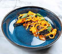 Спагетти нери Bellini с морепродуктами