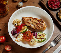 Куриное филе с овощами