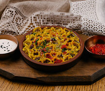 Турецкие мини-манты с говядиной