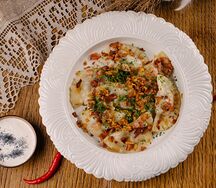 Вареники швабские с картофелем