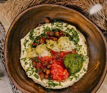 Хумус с артишоками