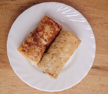 Блины с мясом