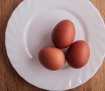 Яйцо вареное
