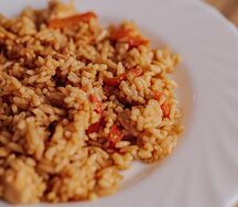 Плов с курицей