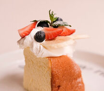 Чизкейк кусочек Ягоды