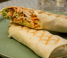 Шаурма с курицей большая