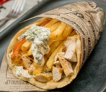 Гирос с курицей