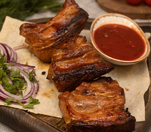 Шашлык из свиной шейки