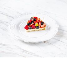 Ягодный тарт с ванильным курдом