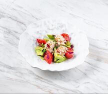 Салат с камчатским крабом