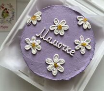 Бенто-торт с дизайном Мамочке